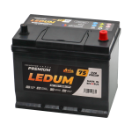Аккумулятор LEDUM Premium ASIA 6СТ-75 оп